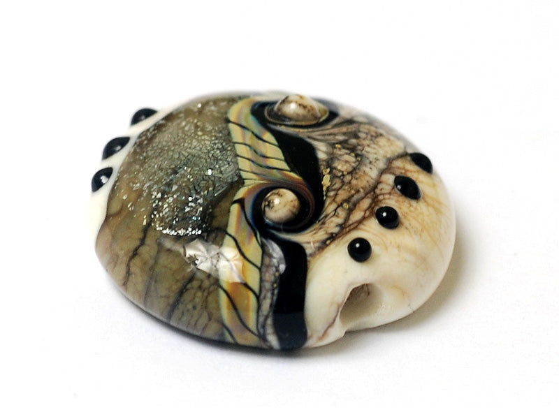 11831002 - Dreamers Stardust Lentil Focal Bead