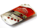 11831103 - Fire Red Stardust Kalera Focal Bead