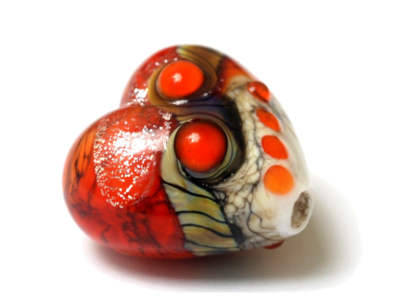 11831105 - Fire Red Stardust Heart
