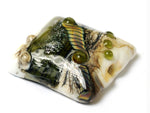 11831204 - Olive Stardust Pillow Focal Bead