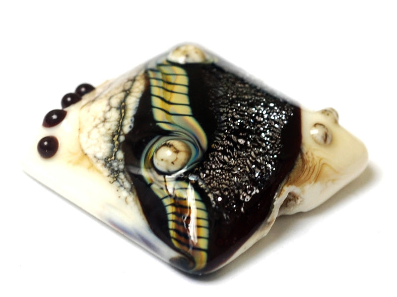 11831304 - Dark Cherry Stardust Pillow Focal Bead