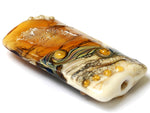11831403 - Butterscotch Stardust Kalera Focal Bead