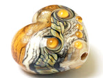 11831425 - Butterscotch Stardust Heart (Large)