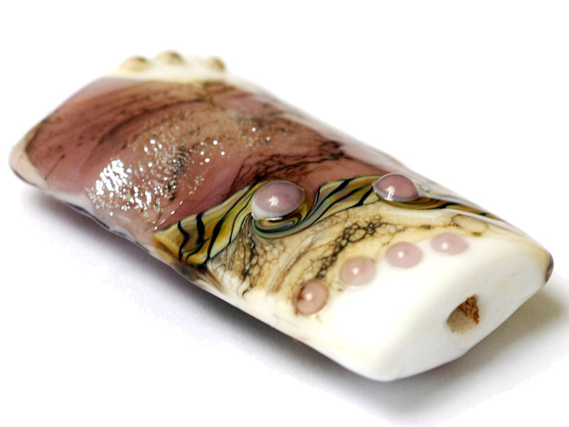 11831503 - Blushing Pink Stardust Kalera Focal Bead