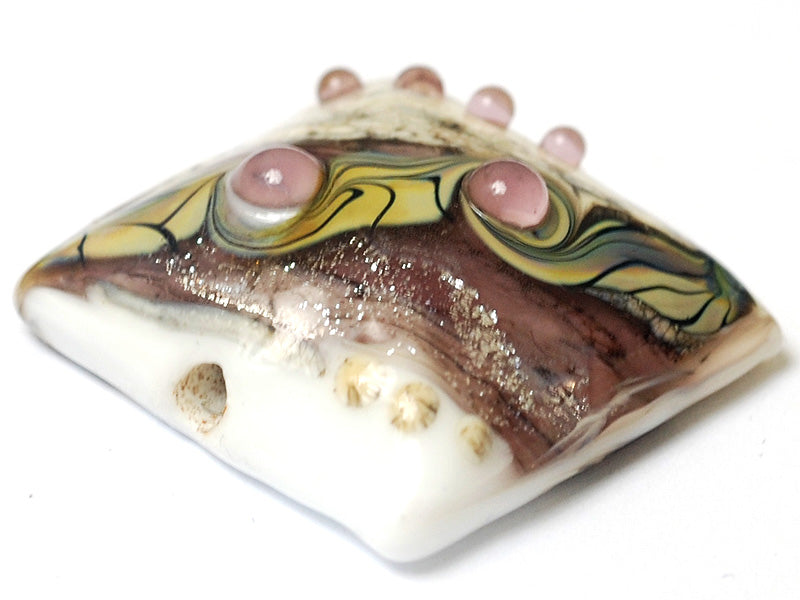 grace lampwork beads artisan handmade glass beads SRA