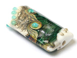 11831603 - Mint Stardust Kalera Focal Bead
