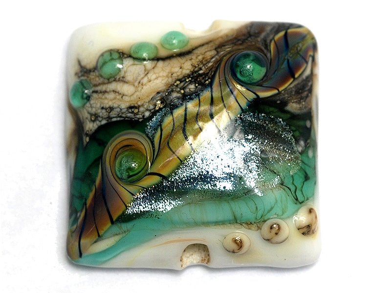 11831604 - Mint Stardust Pillow Focal Bead