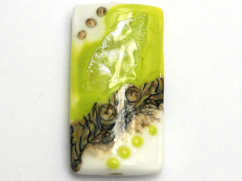 11831703 - Lime Stardust Kalera Focal Bead