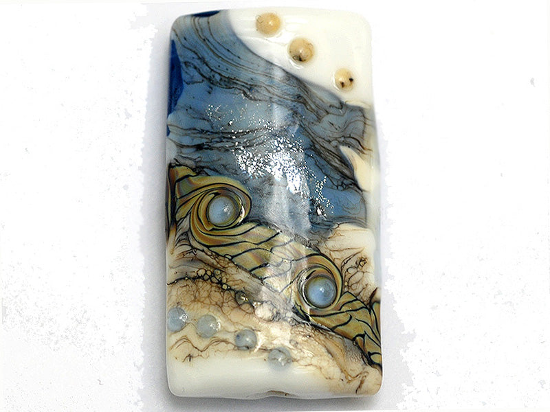 11831903 - Sweet Blue Stardust Kalera Focal Bead