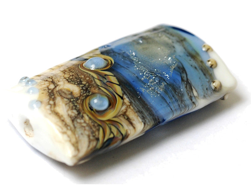 11831903 - Sweet Blue Stardust Kalera Focal Bead