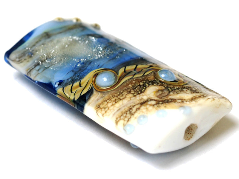 11831903 - Sweet Blue Stardust Kalera Focal Bead