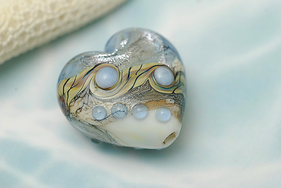 11831925 - Sweet Blue Stardust Heart (Large)