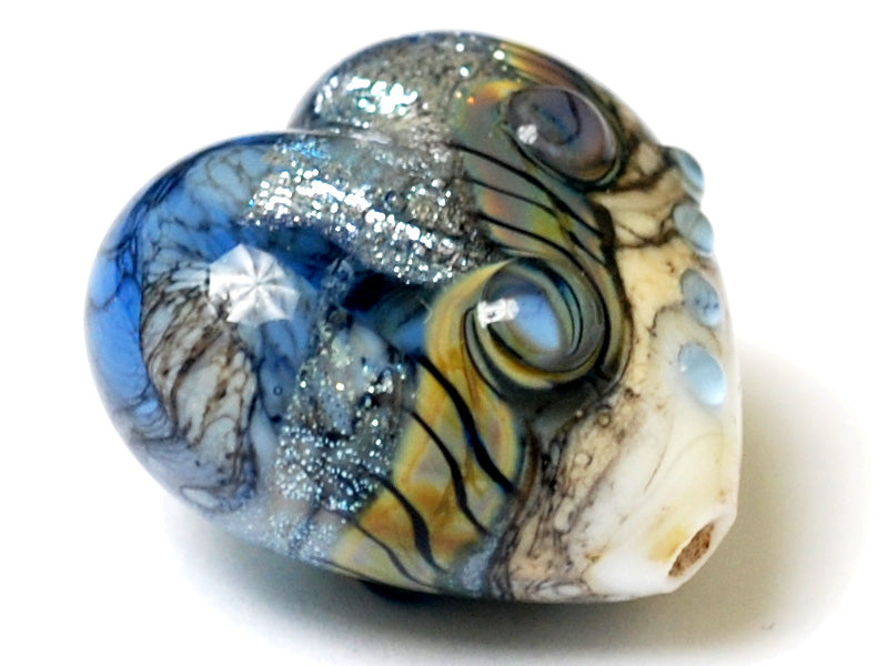 11831925 - Sweet Blue Stardust Heart (Large)