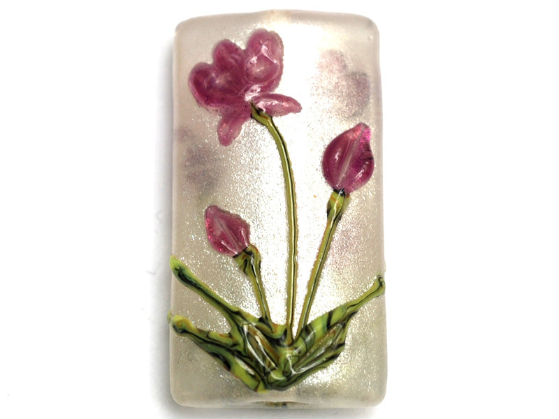 11832003 - Fuchsia Flower Kalera Focal Bead