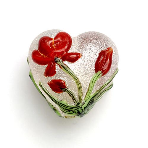 11832105 - Crimson Flower Heart