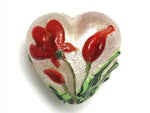 11832105 - Crimson Flower Heart