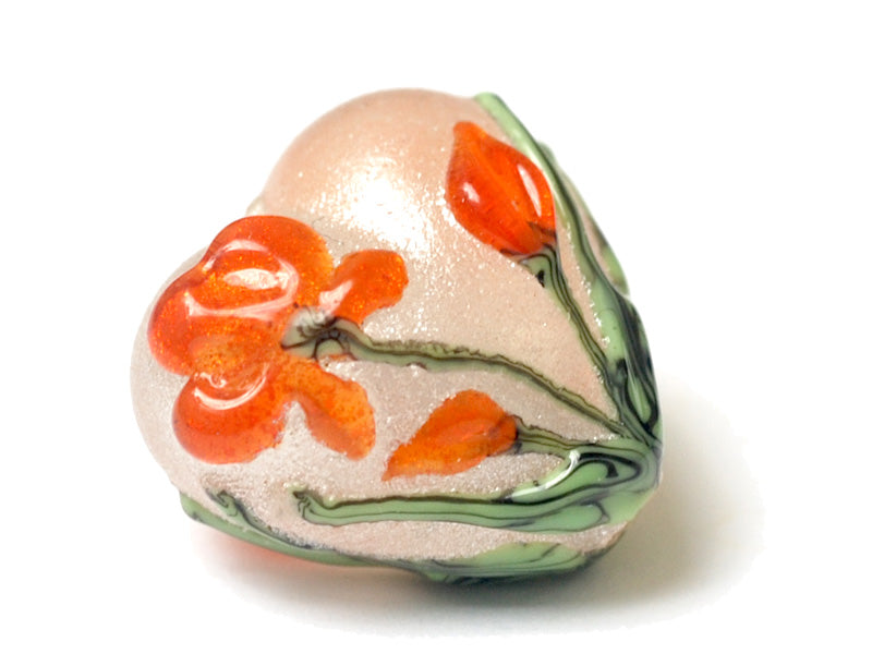 grace lampwork beads artisan handmade glass beads SRA