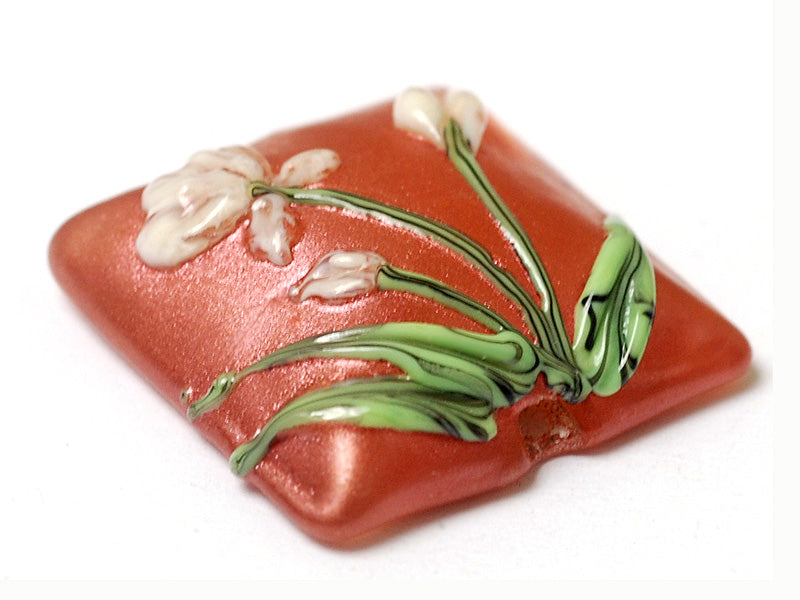 grace lampwork beads artisan handmade glass beads SRA