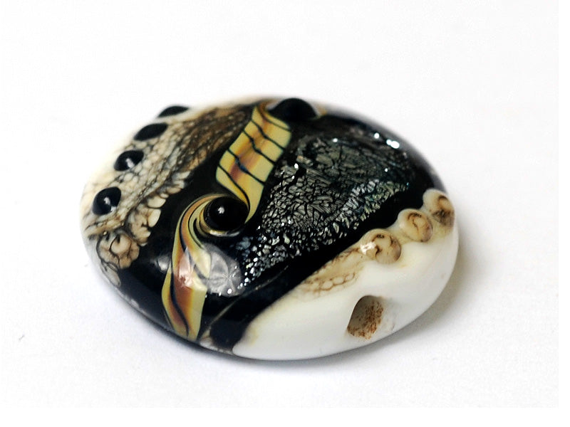 11832602 - Ravens Stardust Lentil Focal Bead