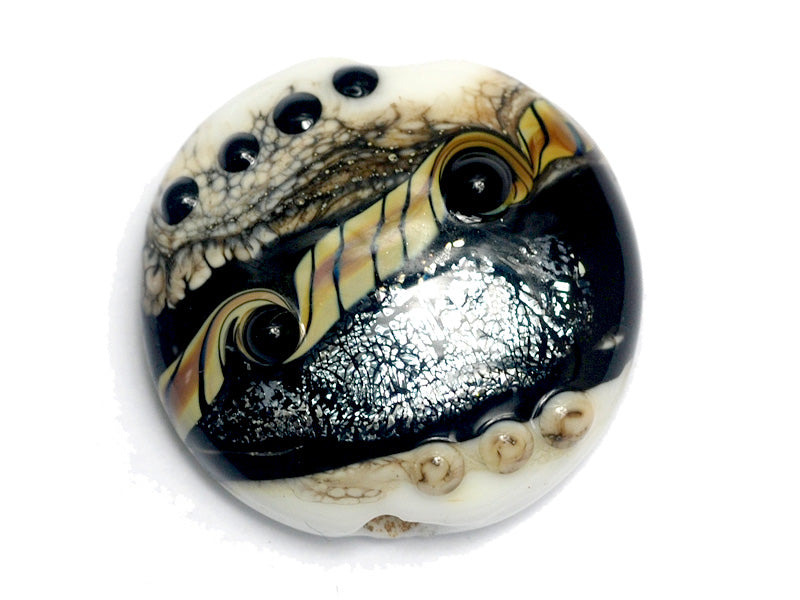 11832602 - Ravens Stardust Lentil Focal Bead