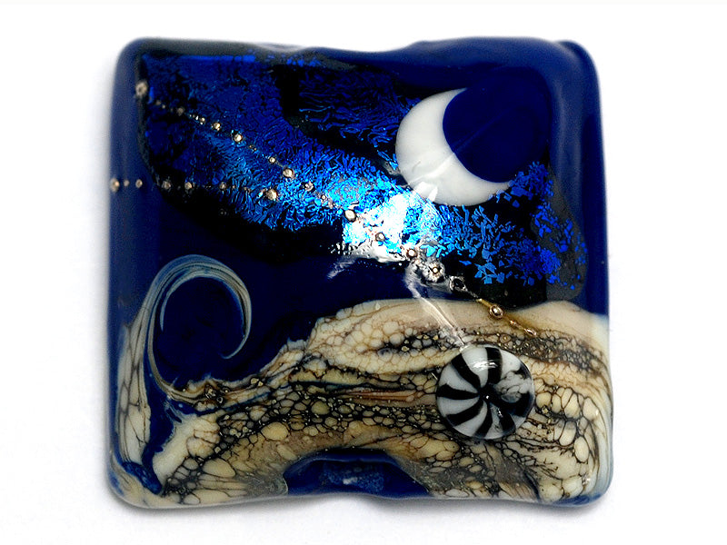 grace lampwork beads artisan handmade glass beads SRA