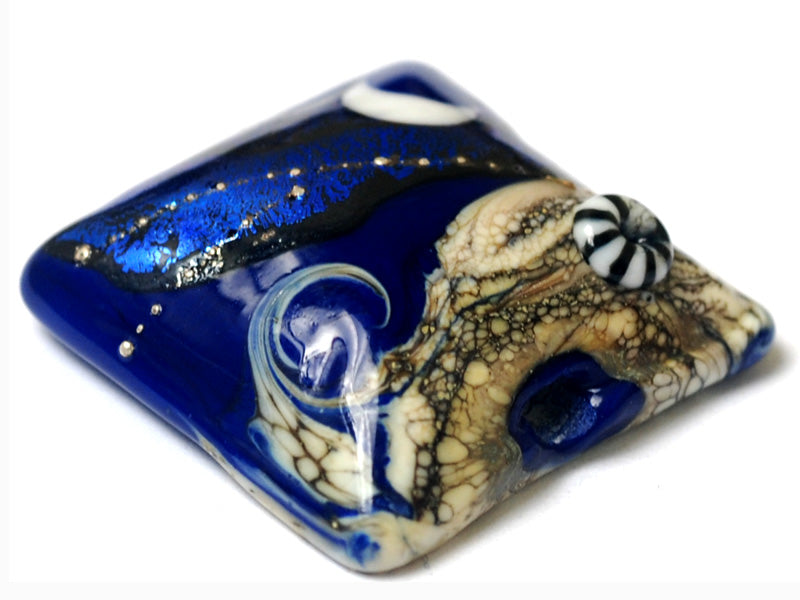 grace lampwork beads artisan handmade glass beads SRA