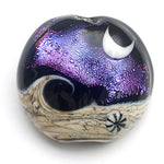 11832902 - Amethyst Jewel Celestial Lentil Focal Bead