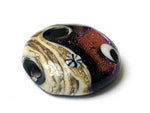 11832902 - Amethyst Jewel Celestial Lentil Focal Bead