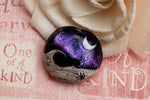 11832902 - Amethyst Jewel Celestial Lentil Focal Bead