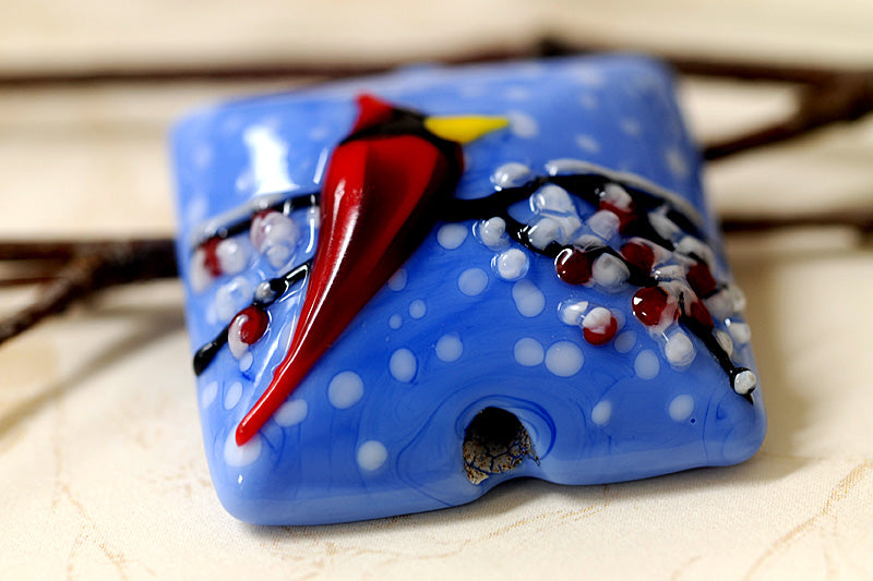grace lampwork beads artisan handmade glass beads SRA