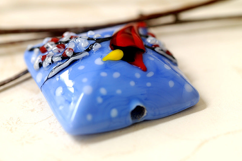 grace lampwork beads artisan handmade glass beads SRA