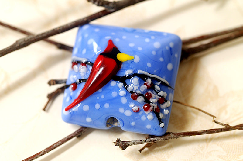grace lampwork beads artisan handmade glass beads SRA
