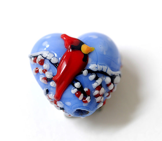11833205 - Red Cardinal Heart