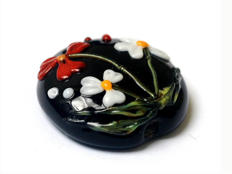 11833302 - Maria's Bouquet Lentil Focal Bead