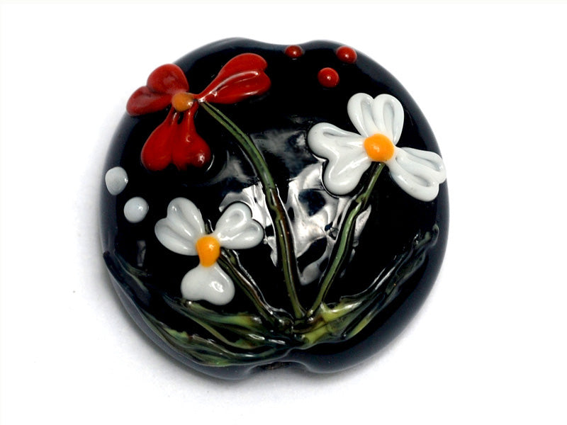 11833302 - Maria's Bouquet Lentil Focal Bead