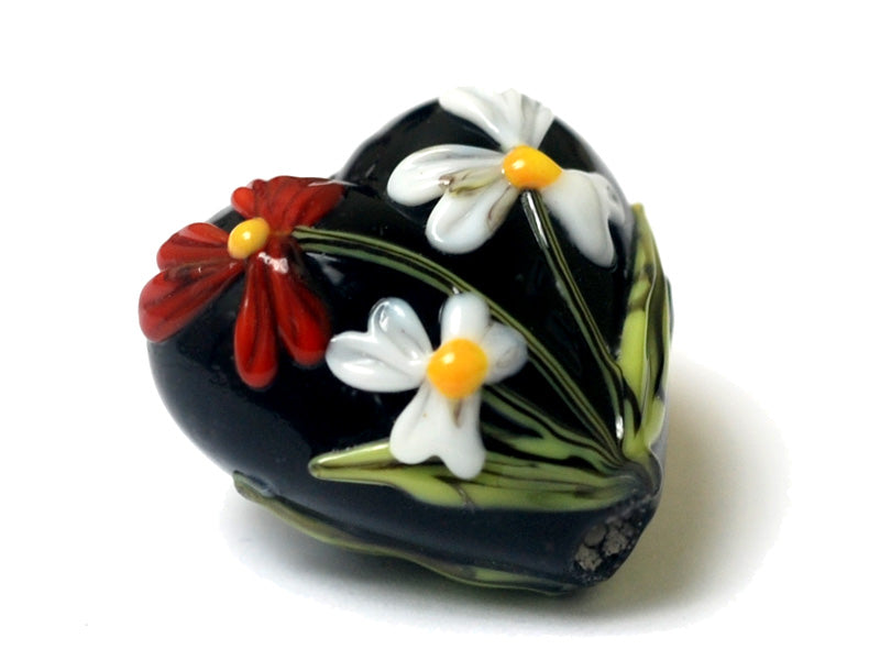 grace lampwork beads artisan handmade glass beads SRA