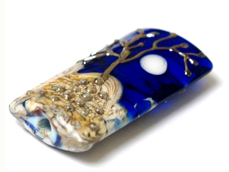 grace lampwork beads artisan handmade glass beads SRA