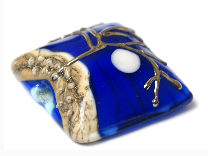 grace lampwork beads artisan handmade glass beads SRA