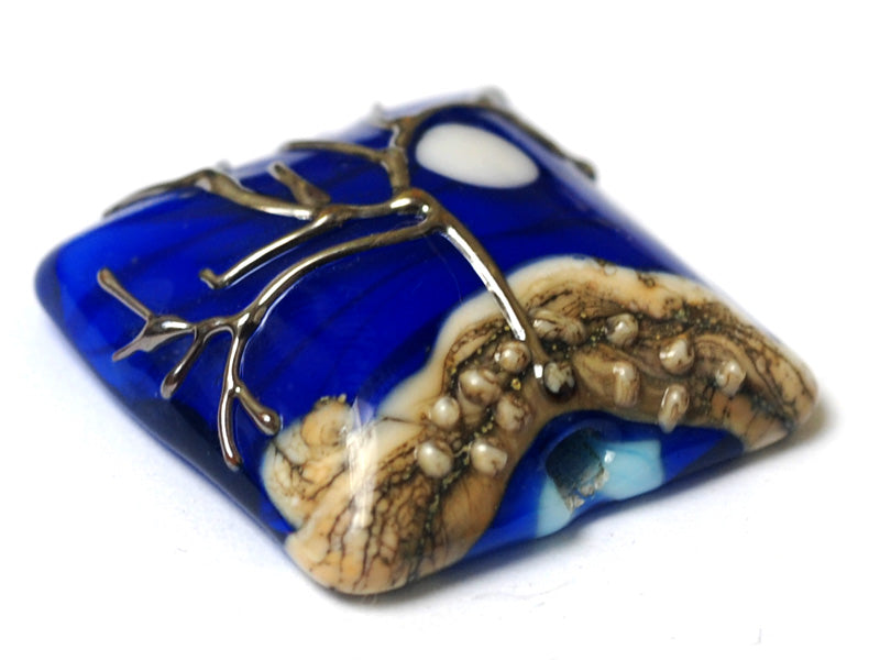 grace lampwork beads artisan handmade glass beads SRA