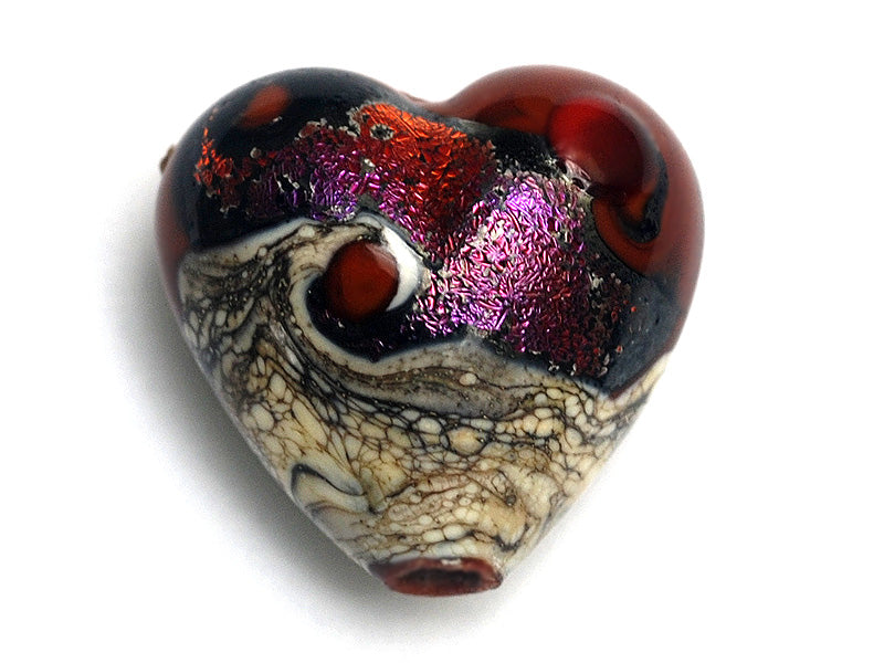 grace lampwork beads artisan handmade glass beads SRA