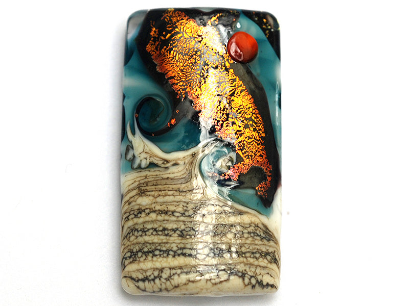 grace lampwork beads artisan handmade glass beads SRA