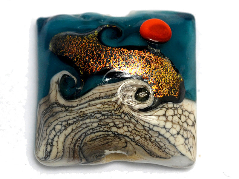 11833704 - Romantic Isle Waves Pillow Focal Bead