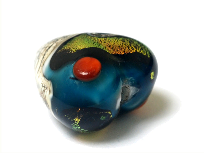 grace lampwork beads artisan handmade glass beads SRA