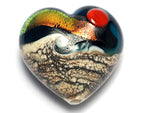 11833725 - Romantic Isle Waves Heart (Large)