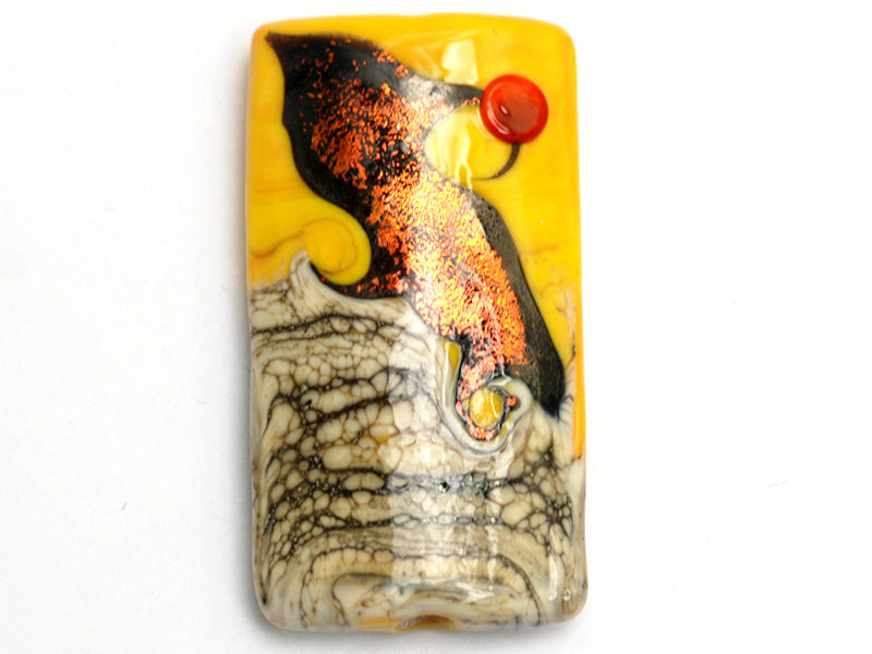 grace lampwork beads artisan handmade glass beads SRA