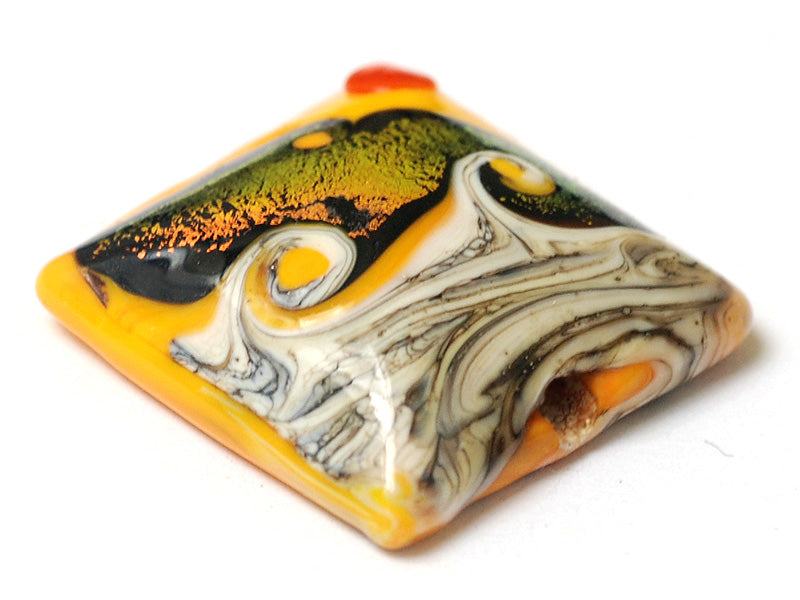 grace lampwork beads artisan handmade glass beads SRA