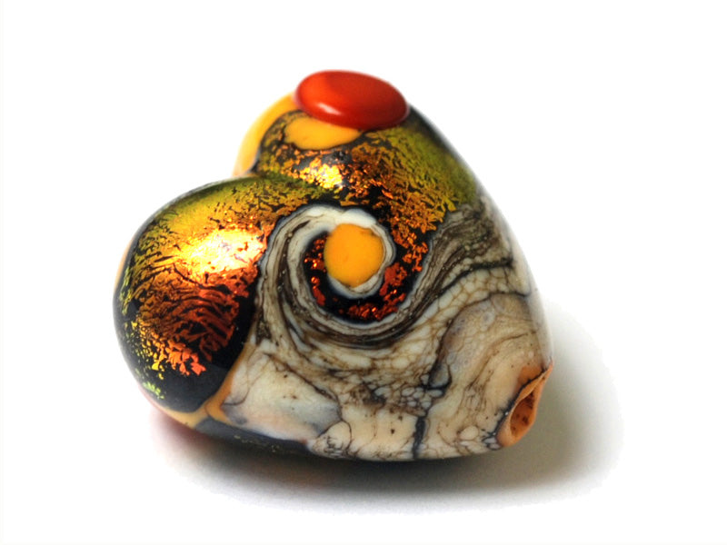 grace lampwork beads artisan handmade glass beads SRA