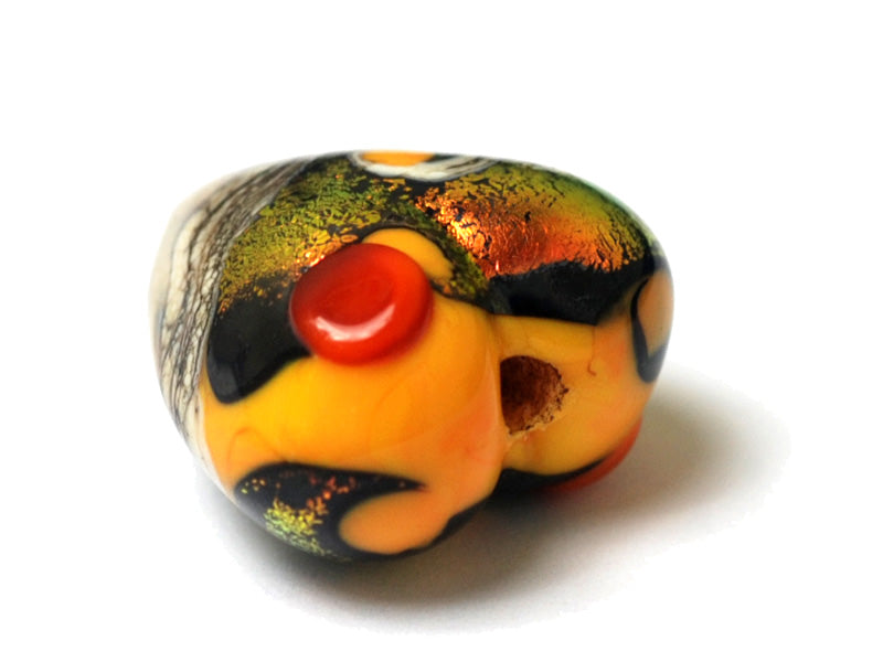 grace lampwork beads artisan handmade glass beads SRA
