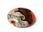 11833902 - Magic Moment Waves Lentil Focal Bead