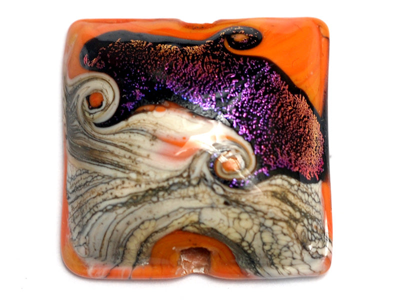 grace lampwork beads artisan handmade glass beads SRA